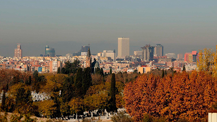 Contaminación en Madrid. Foto: Diario de Madrid/CC BY 4.0