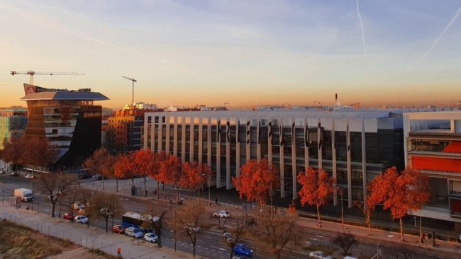 Polución en el horizonte de Madrid el 16 de diciembre de 2021.