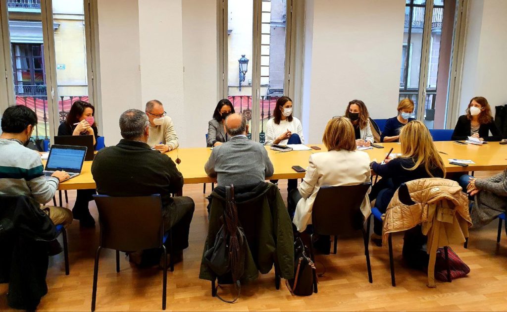 Reunión de Más Madrid con organizaciones de acogida de personas refugiadas