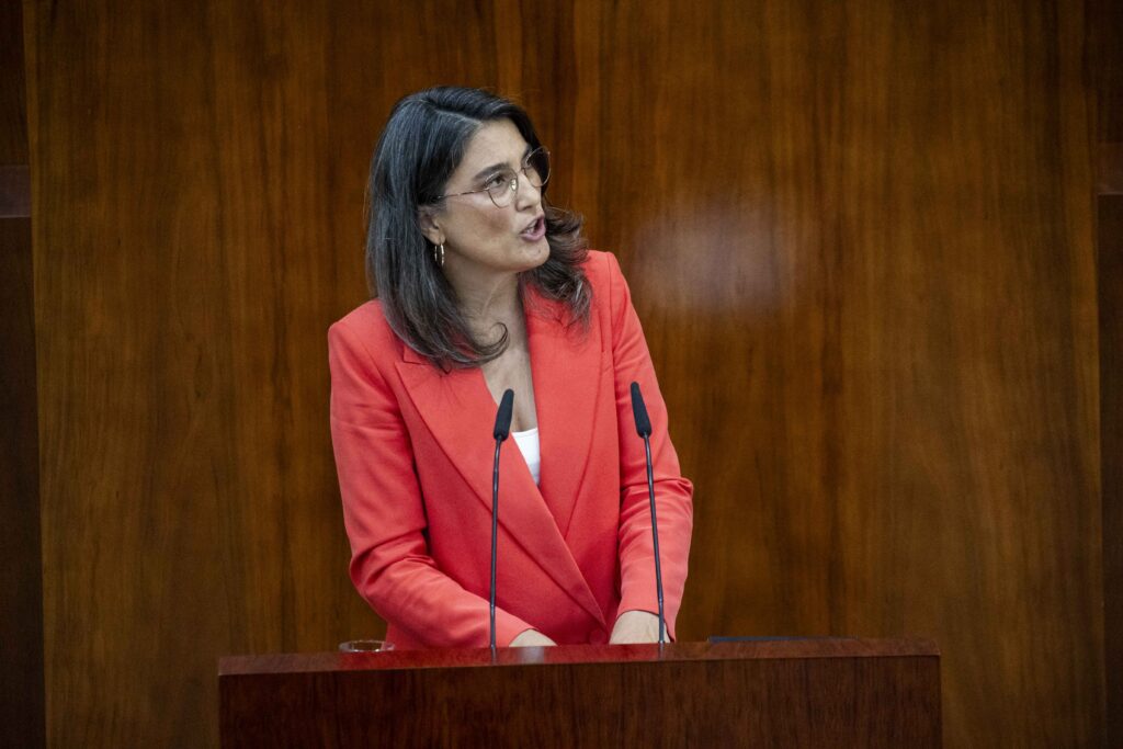 Manuela Bergerot, portavoz de Más Madrid en la Asamblea