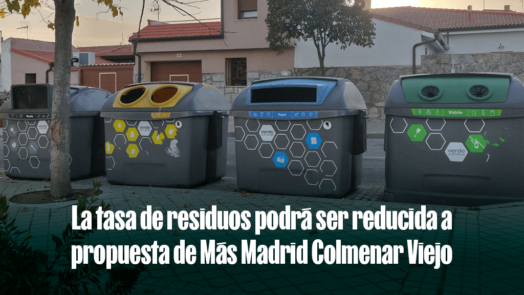 tasa de residuos de colmenar viejo