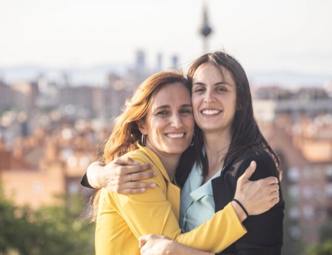 Las candidatas de Más Madrid a la Presidencia regional y la Alcaldía de Madrid, Mónica García y Rita Maestre.