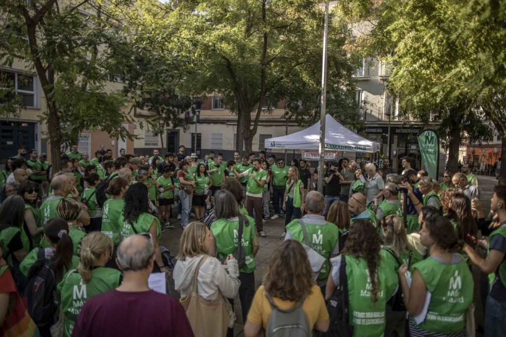 Mas Madrid reune a 200 personas en Vallecas