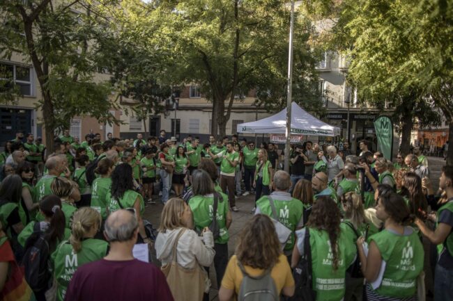 Mas Madrid reune a 200 personas en Vallecas